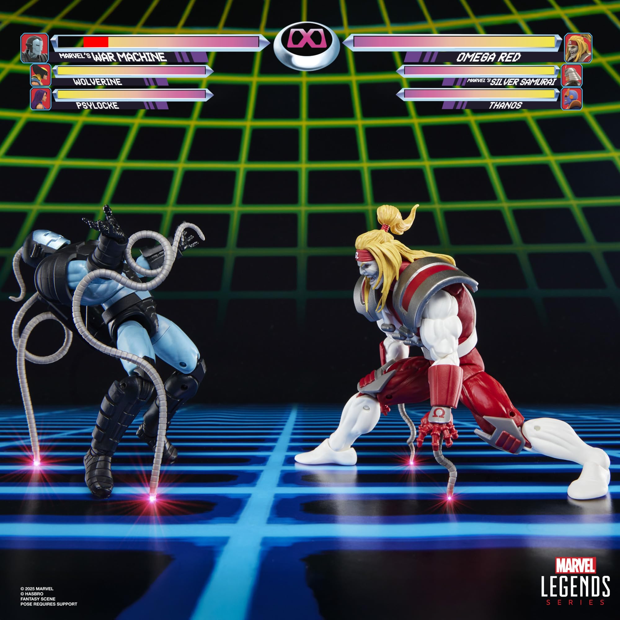 Marvel Legends Series Gamerverse, Marvel'S War Machine vs Marvel'S Omega Red, Figuras de acción coleccionables