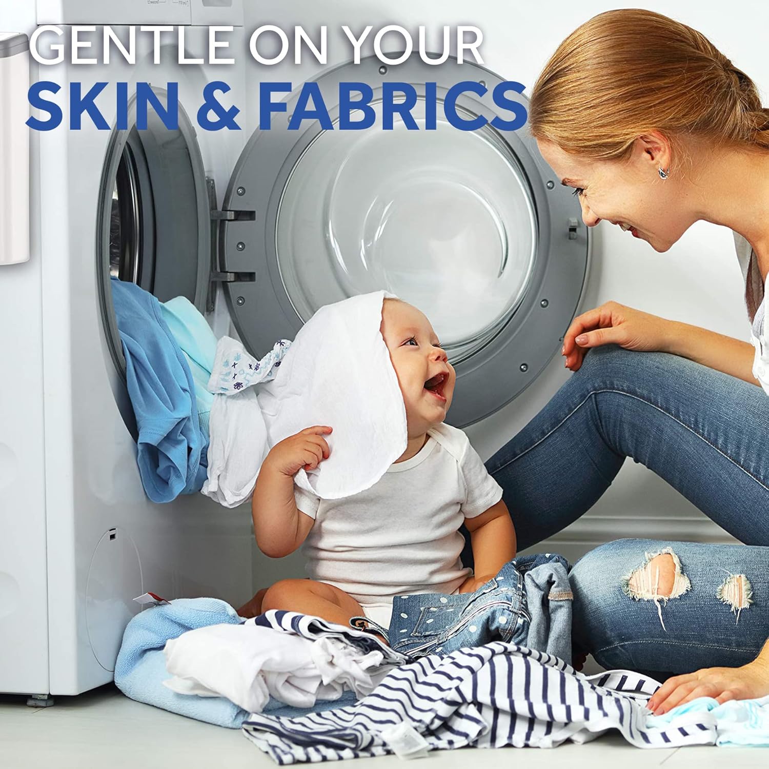 Miracle Made Liquidless Laundry Detergent Sheets – Ultra-Concentrated, Space-Saving, Plastic-Free – No Dyes, Bleach, or Parabens – 32 Strips (64 Loads) – Fresh Linen Scent (Pack of 2)