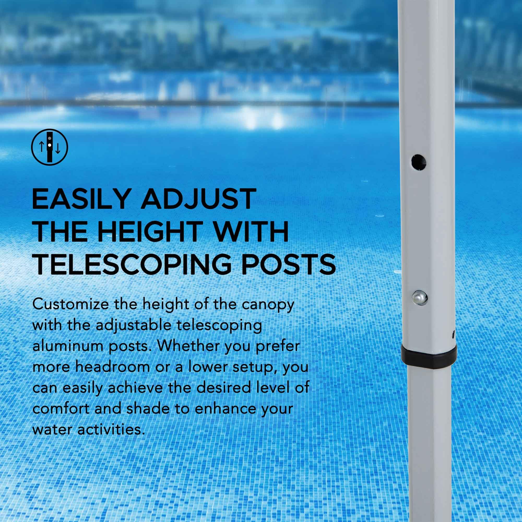 Snapklik.com : SUNJOY Floating Pool Canopy