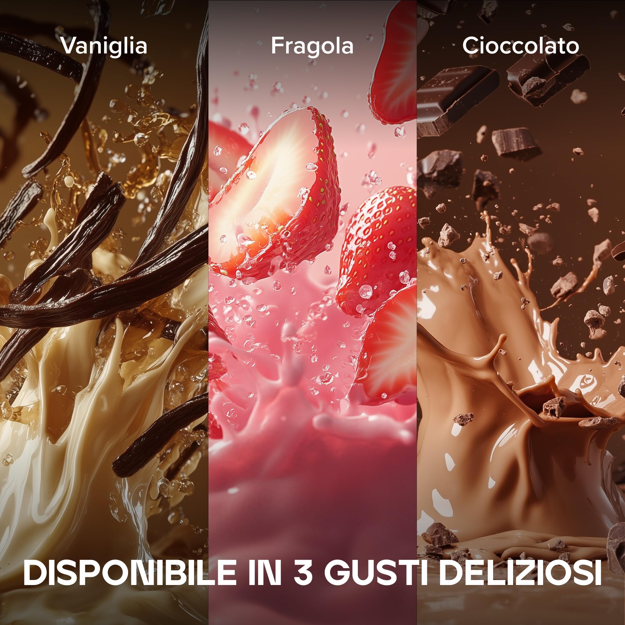 Bulk Caseina micellare, Frullato proteico, Cioccolato, 2.5 kg, 83 porzioni