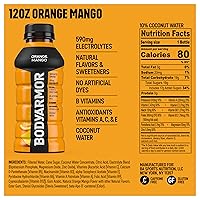 Vista 6 de BODYARMOR Paquete variado de bebidas deportivas, hidratación de agua de coco, sabores naturales con vitaminas, electrolitos llenos de potasio