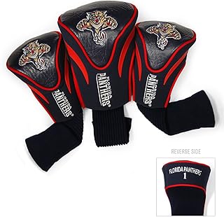 Team Golf NHL Numbered 1, 3, & X, Fits Oversized Drivers, Utility, Rescue & Fairway Clubs, Velour lined for Extra Club Protection
