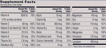 One-A-Day Men's Health Formula , 100 ct