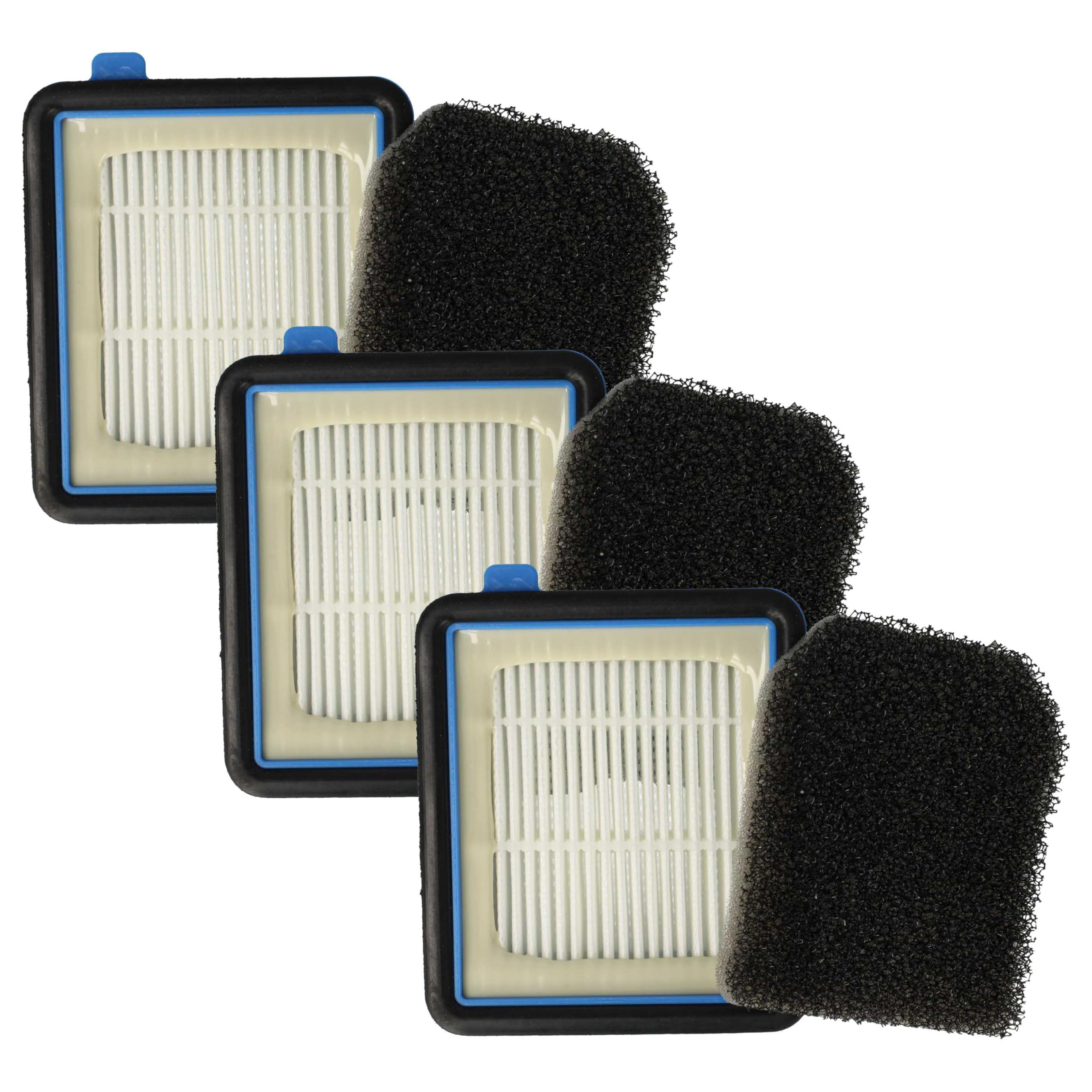 Filtre Bork V800-WT vhbw pour résoudre les pertes d'aspiration - 8