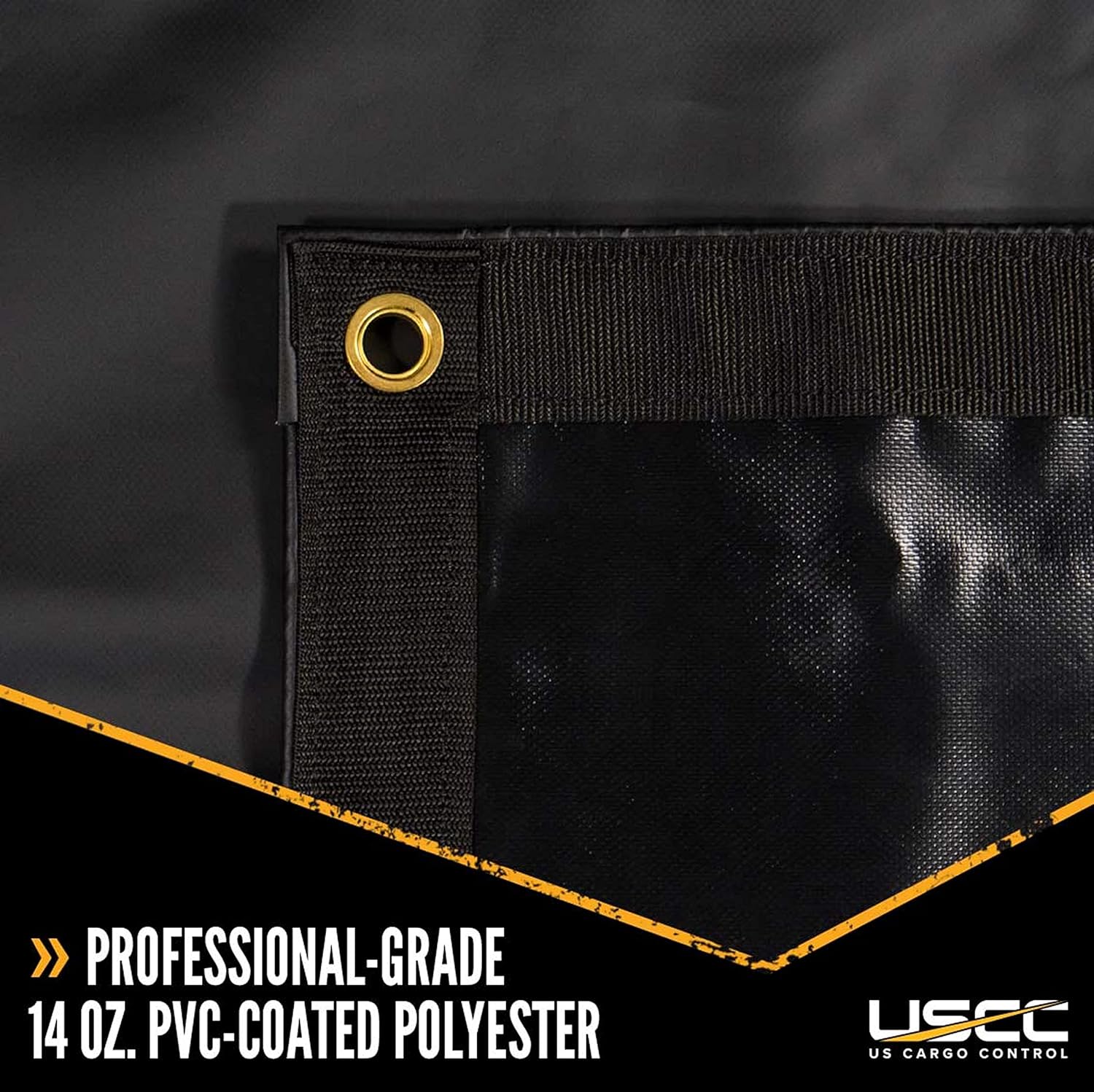 US Cargo Control (2) 24 x 28 ft. Lightweight Flatbed Tarps and 100 Rubber Tarp Straps