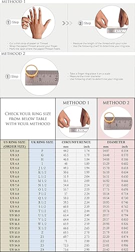Miniatura 5 de Anillos de compromiso de moissanita de corte redondo de 1 CT para mujer para mujer, chapados en platino, plata