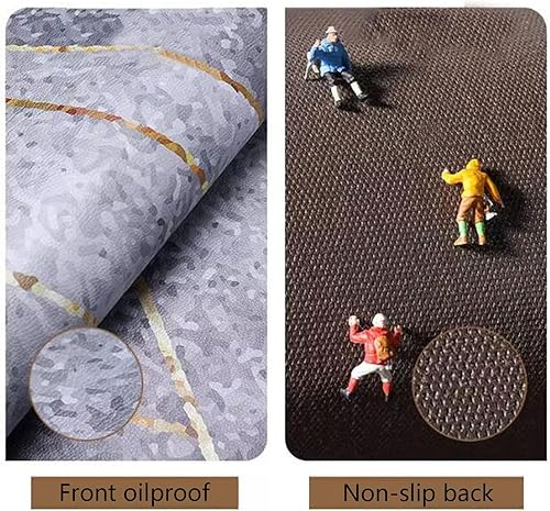 Miniatura 2 de Tapete de cocina, antideslizante, tapete de escritorio cómodo de pie, impermeable, antideslizante, alfombras de cocina absorbentes para cocina,