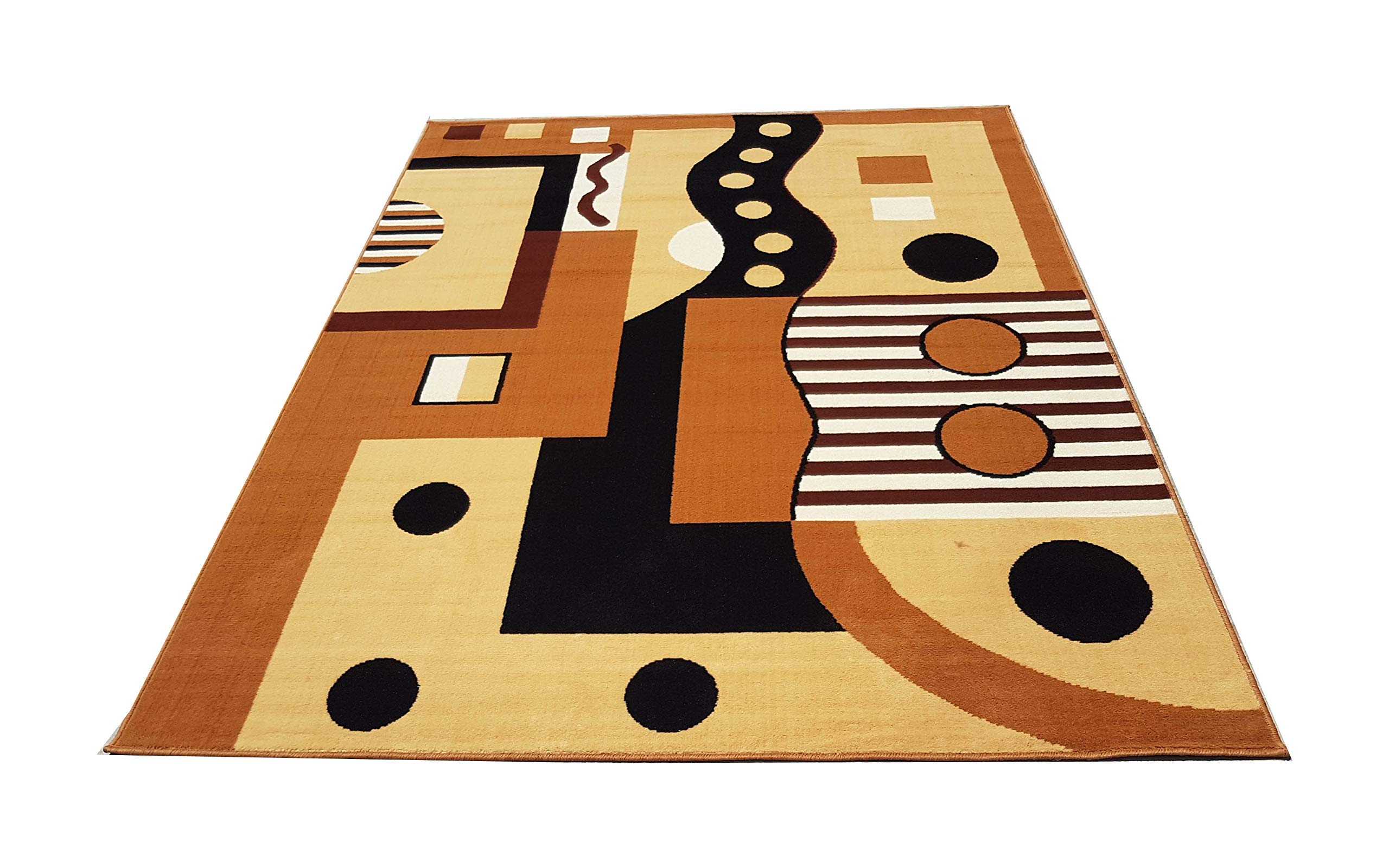 DREAM RUGS Just launches New Modern Design with Hand Curved Carpets for Living Room/Hall, and Bed Room. 9x12 FEET Gold a3 (B08QS1H7JR) Amazon Price History, Amazon Price Tracker