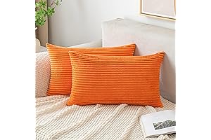EMEMA Fall Orange Throw Pillow Covers