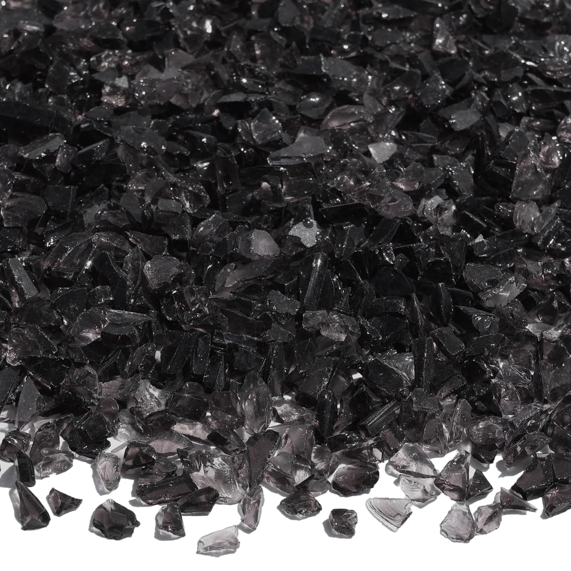 Craftables Black Glass Stones 150gm for Art & Craft, 3-6mm Decorative Glass Stones for Resin Art, Vase Fillers, Candle Decoration, DIY Projects, Terrariums & Home Décor-image-38