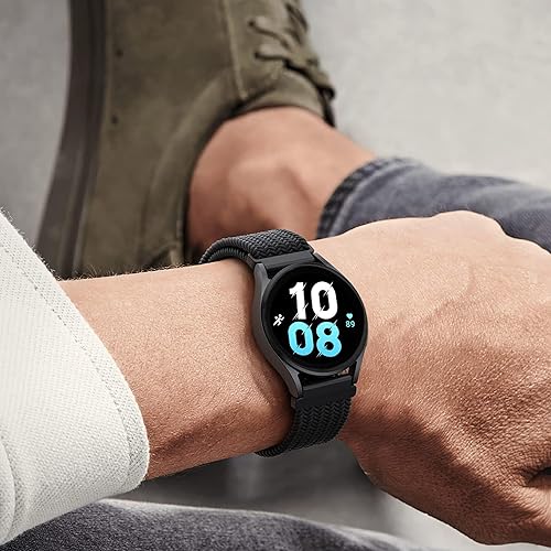 Miniatura 6 de Correa de nailon de 0.787 in para Samsung Galaxy Watch 7654FE 1.575 in 1.732 inactive 25 Pro 1.772 in4 Classic 1.654 in 1.811 inGalaxy 6 Classic