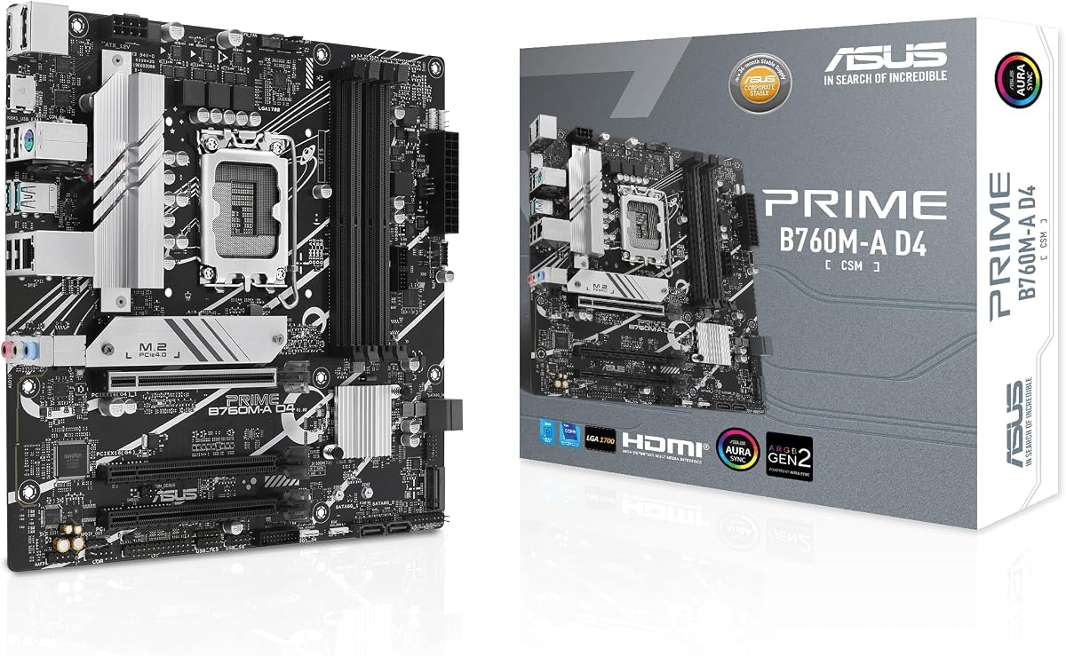 ASUS Prime B760M-A D4-CSM