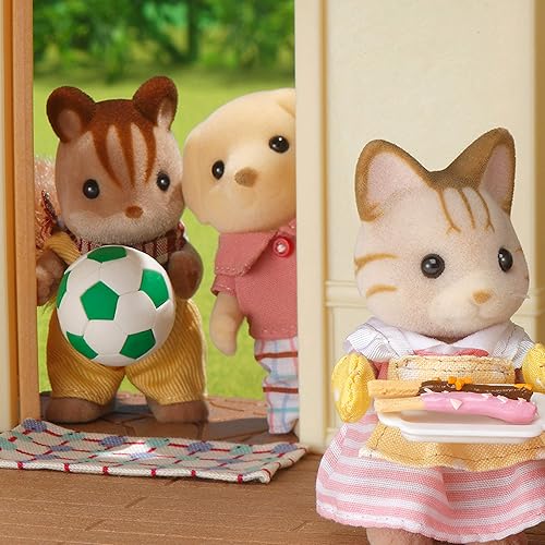 Miniatura 17 de Calico Critters Persian Cat Family - Juego de 4 figuras coleccionables para niños a partir de 3 años