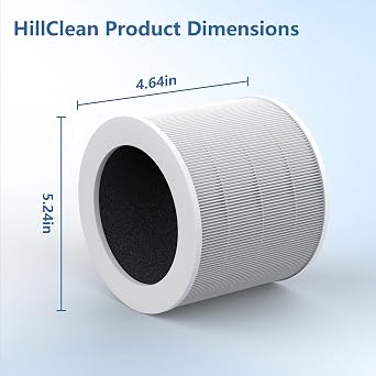 HQSC-50 Replacement Filter Compatible with VEWIOR Air Purifier