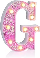 Vista 157 de Foaky LED Letter Lights Sign Marquee Light Up Letters Sign for Night Light Wedding/Birthday Party Battery Powered Christmas Lamp Home Bar