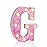 Foaky Pink Light up LettersPink Party Decorations,Girls Room Decor,Glitter Light Up Letters,Alphabet Letter Sign for Night Light Birthday Party Girls Gifts, Home Bar DecorationG