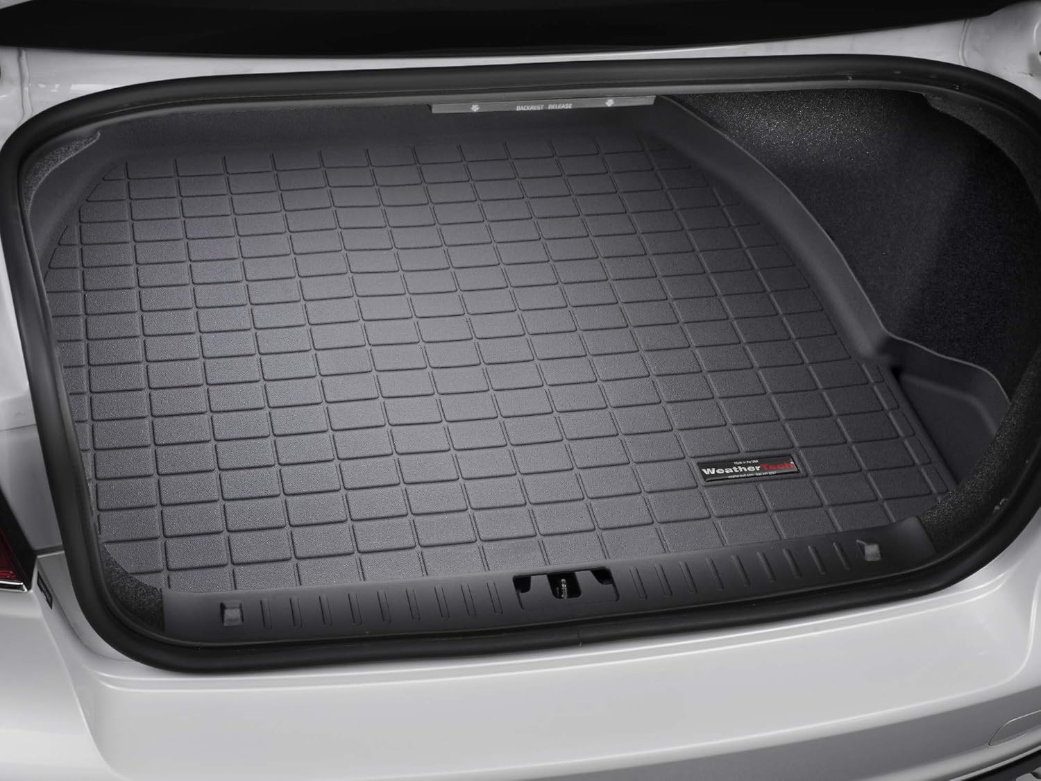 WeatherTech Cargo Trunk Liner for Volvo S80, Trunk (40772), Black