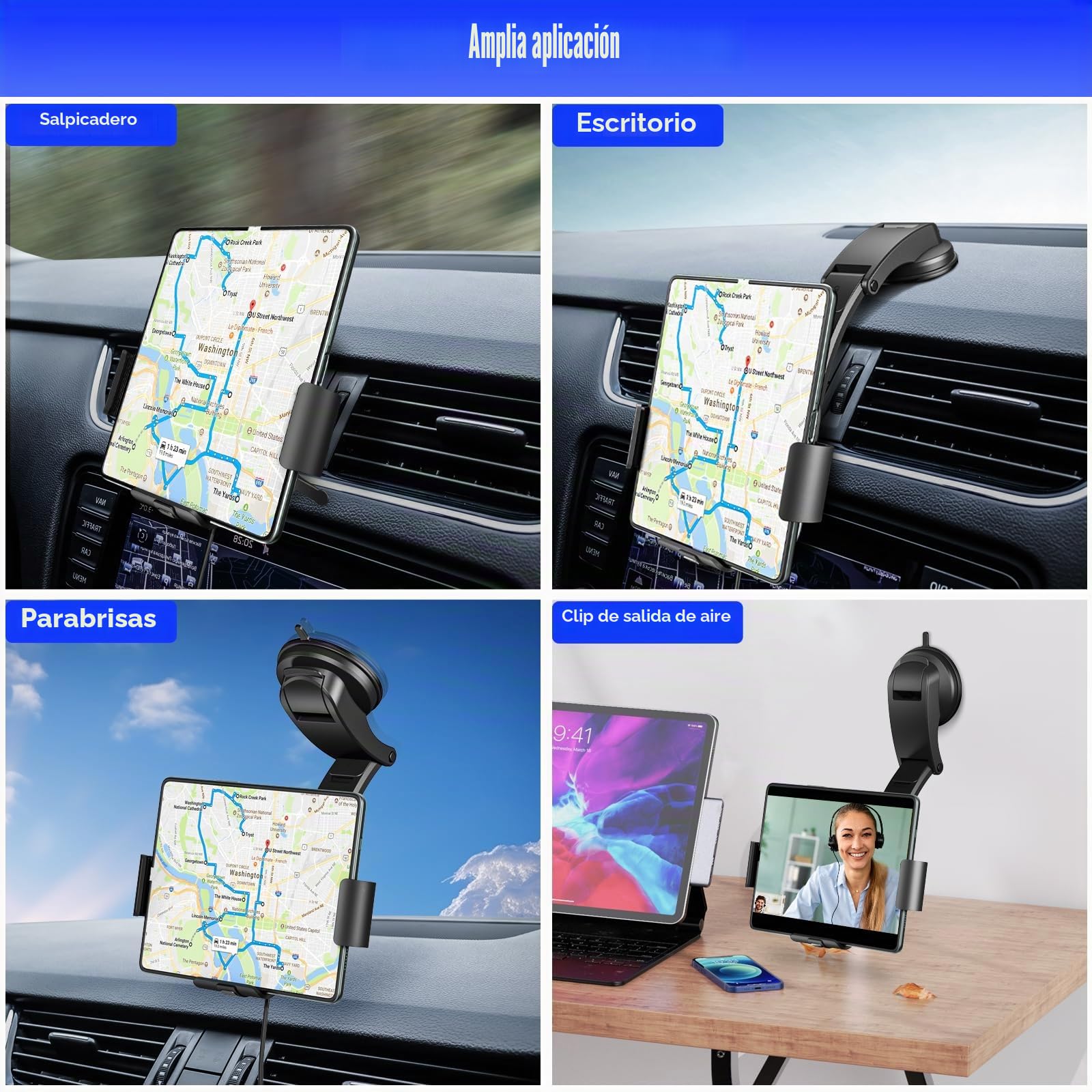 Soporte de teléfono móvil para Samsung Z Fold 7/6 5/4/3 de 15 W Dual Coils, cargador de coche inteligente inalámbrico Qi para rejilla de ventilación del salpicadero para Samsung Galaxy Z Fold7