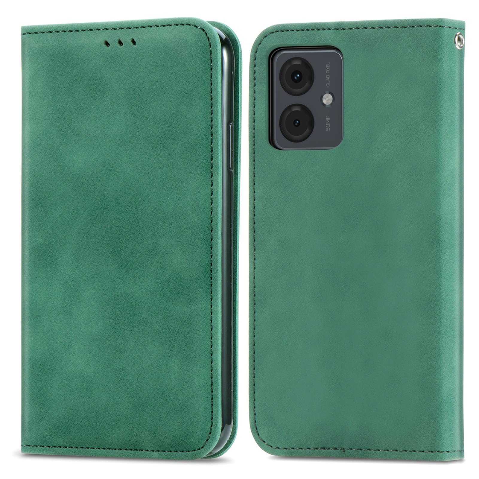 Custodia All-in-One per Motorola Moto G51 5G Viola: Portafoglio e Cover