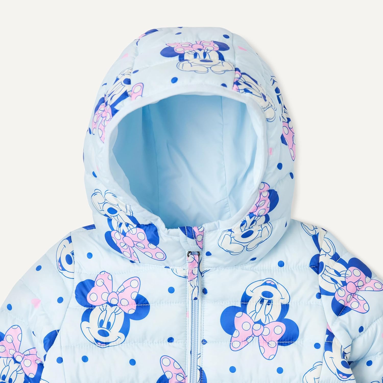 Amazon Essentials Girls' Lightweight Water-Resistant Packable Hooded Puffer Jacket