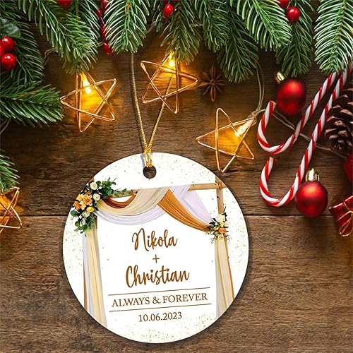 Miniatura 10 de Adorno de nuestra primera Navidad en nuestro nuevo hogar, regalos para casa nueva, adorno personalizado de Navidad para el nuevo hogar, regalos de