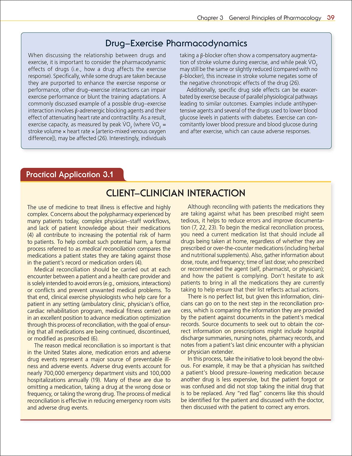 Clinical Exercise Physiology: Exercise Management for Chronic Diseases and Special Populations