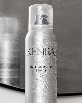 Kenra Anti-Humidity Spray 5 | Frizz & Static Control Spray |72-Hour Humidity Resistance & Protection | Lightweight, Low Hold Formula | Thermal Protection
