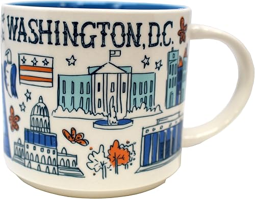 Miniatura 1 de Starbucks Coffee 2018, Been There Series, Washington DC, taza de 14 onzas con caja de regalo