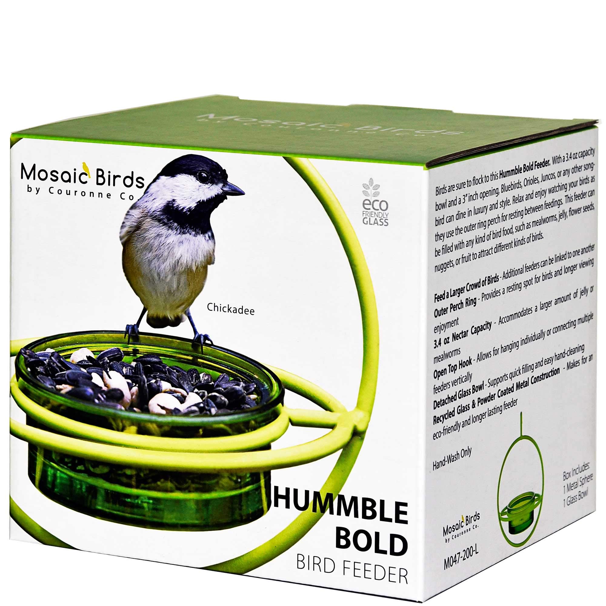 Amazon.co.jp: Mosaic Birds M047-200-L Hummble Bold Bird Feeder