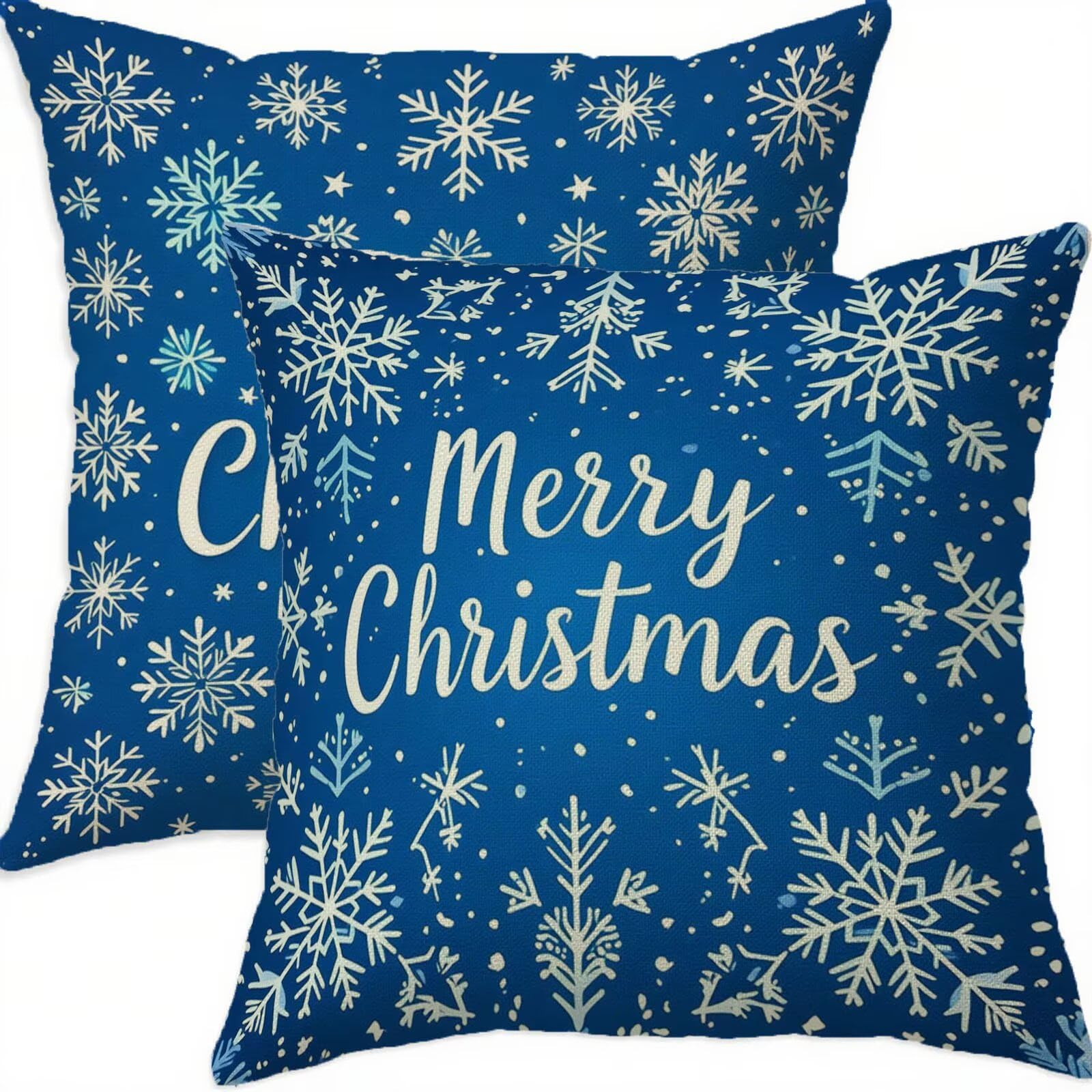 Housse coussin 75x75cm imperméable et déperlante avec fermeture éclair invisible double face