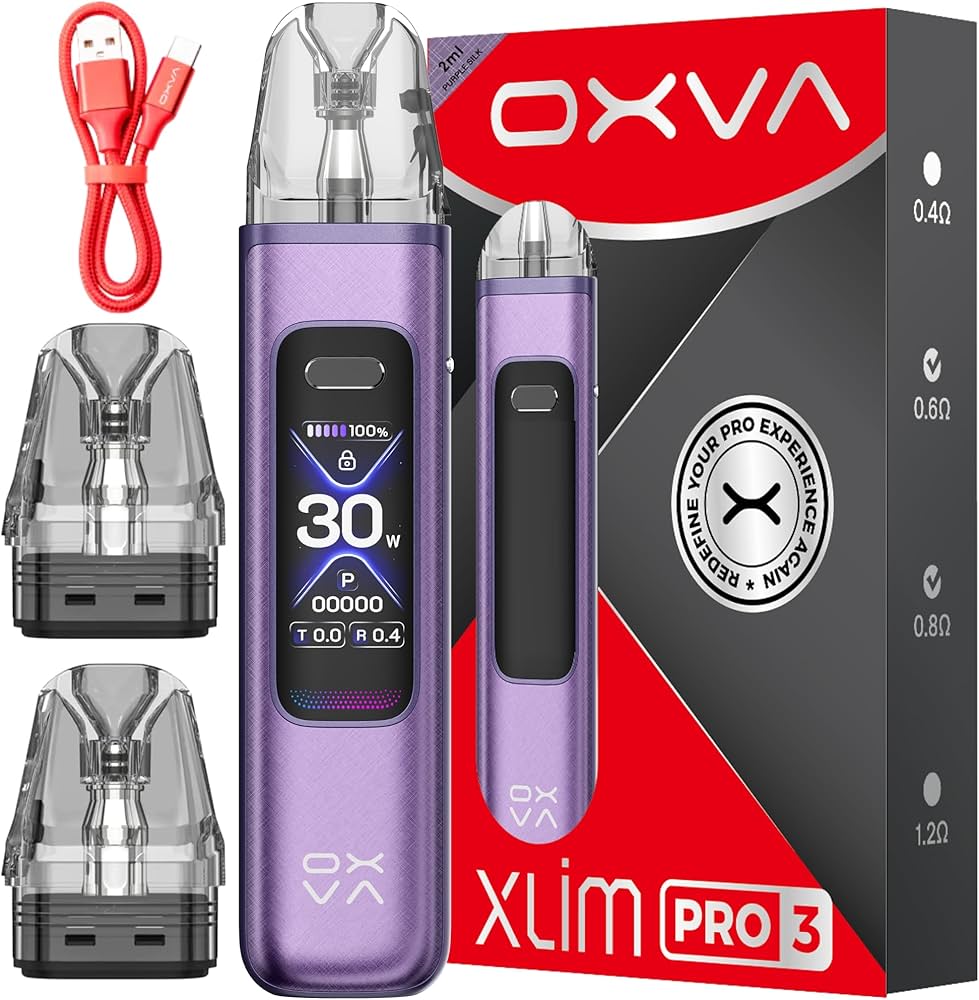 oxva - xlim sq pro 2 pod kit XLIM Ultra 3 Open Pod Kit by Oxva – Jean Cloud Vape