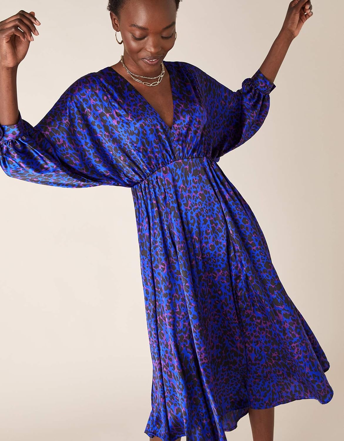 monsoon leopard dress