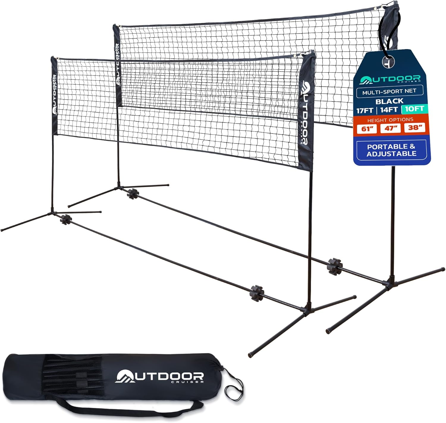 Outdoor Cruiser Portable Sports Net – Indoor...