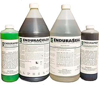 Acid Stain DIY Kit with 100% Acrylic Solvent Sealer