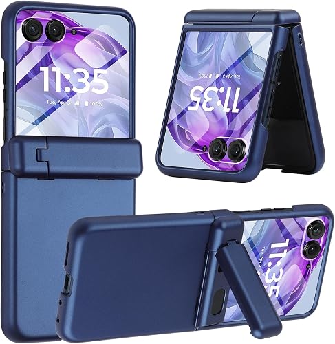 DAKORIE for Motorola Razr 2025/2024 Case with Kickstand Hinge Protection Built-i
