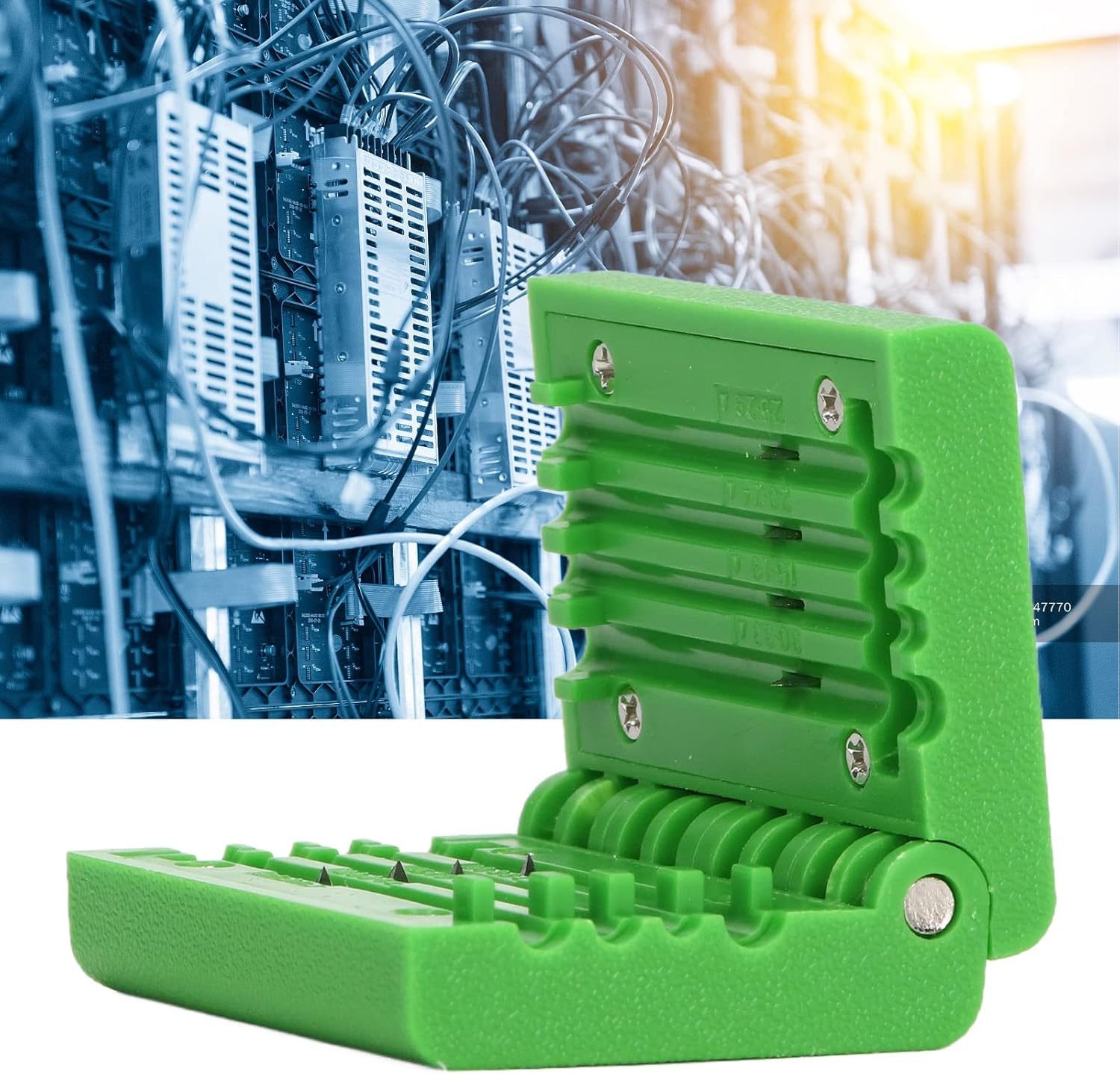 Fiber Optic Stripper Tool 1.5-3.3mm Multi-Blade Cable Stripper for Loose Tube Buffer Optical Fiber Termination