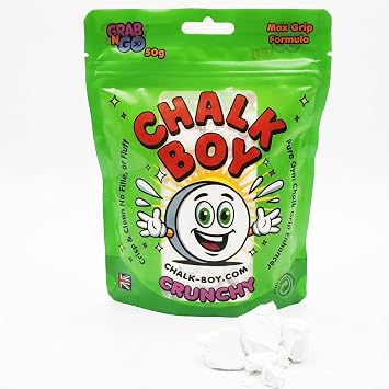 Climbing Chalk in a handy 50g chalk bag refill. Low dust climbing chalk pieces, all packed in a reusable ziplock bag. It s the perfect top-up for your chalk bag.