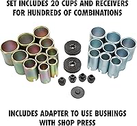 Vista 2 de OEMTOOLS 27212 juego de instalación de bujes manuales y herramientas de remoción