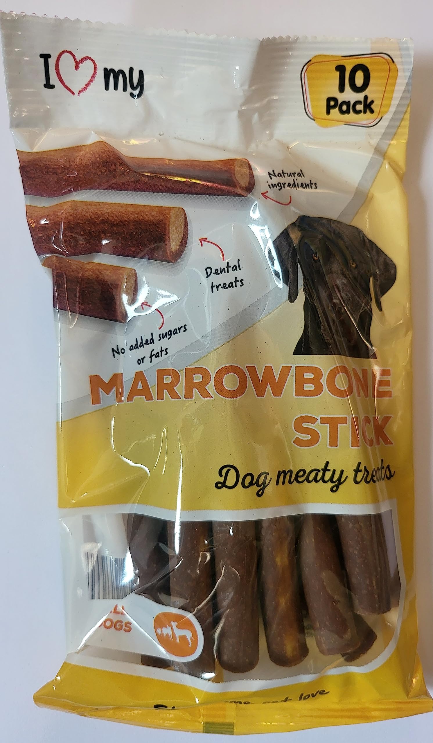 I Love My Dog 250g Micro Treats (Marrowbone Sticks)