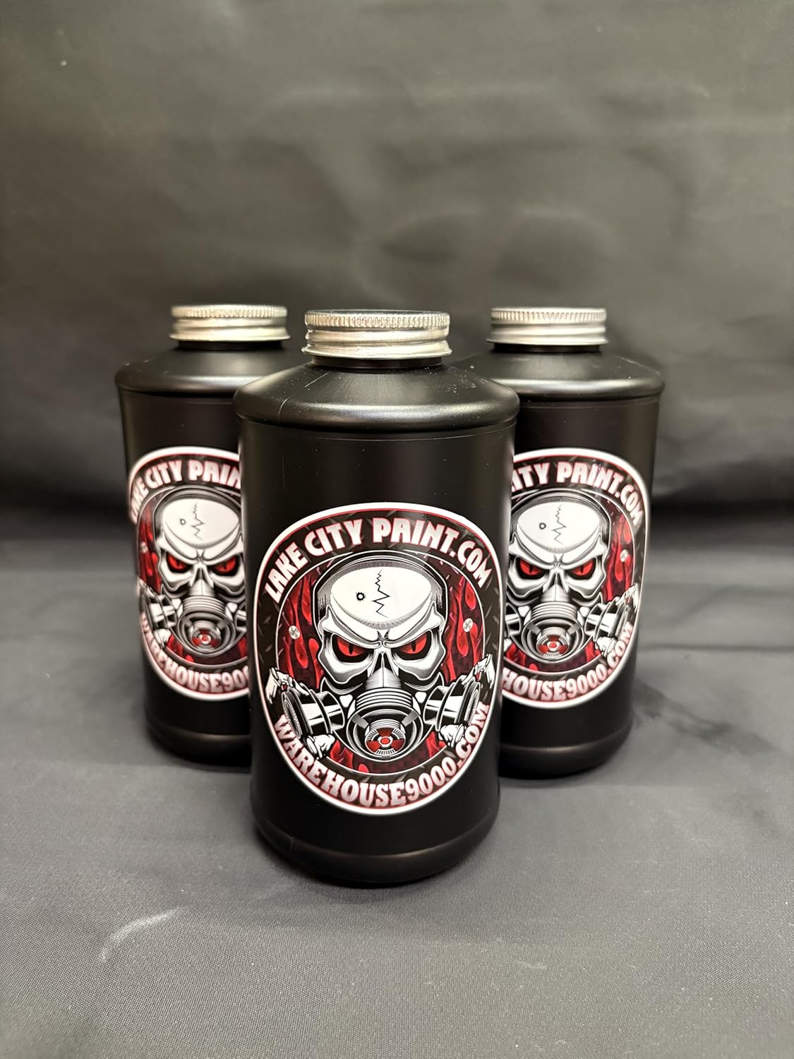 Gallon Black PB Blaster Surface Shield, Standard Undercoating Spray Gun, and 3 Black Quart Bottles