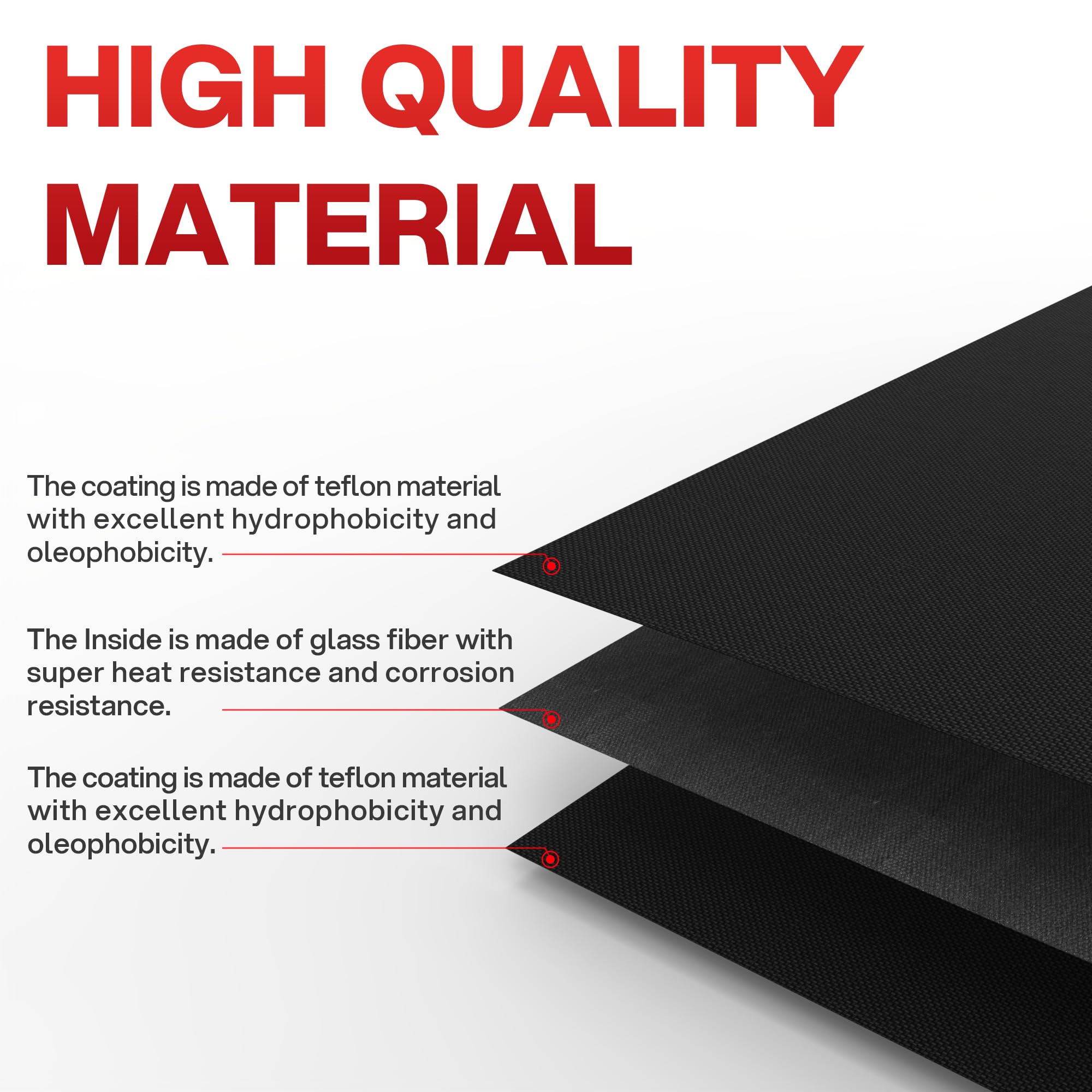 BBQtrips Grill Mats for Outdoor Grill, (10 pcs) Non Stick BBQ Grill Mat Grilling Mat, BBQ Grilling Accessories, Heavy Duty, Reusable and Easy to Clean, Grill Sheets for Gas Charcoal and Electric BBQ