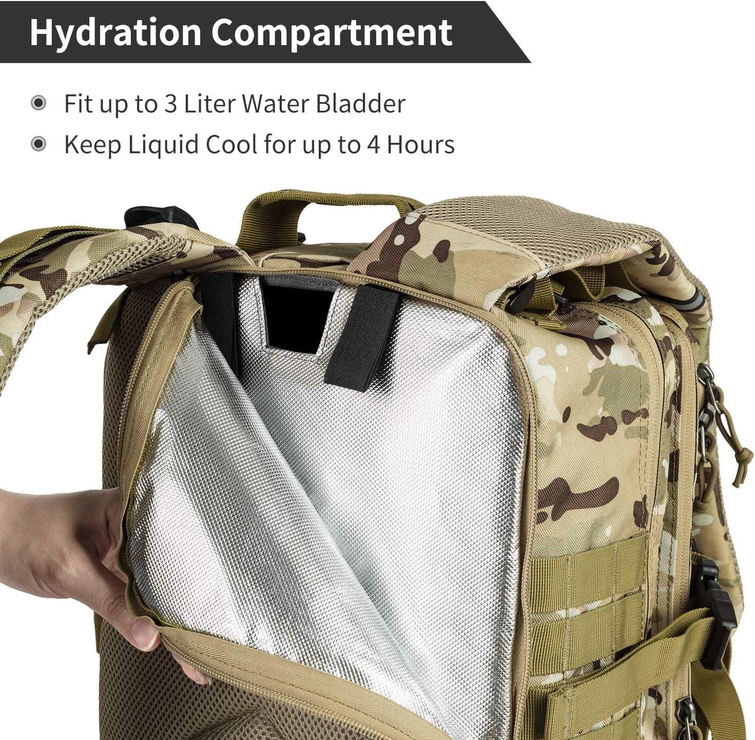 Sharkmouth tactical backpack Clearance