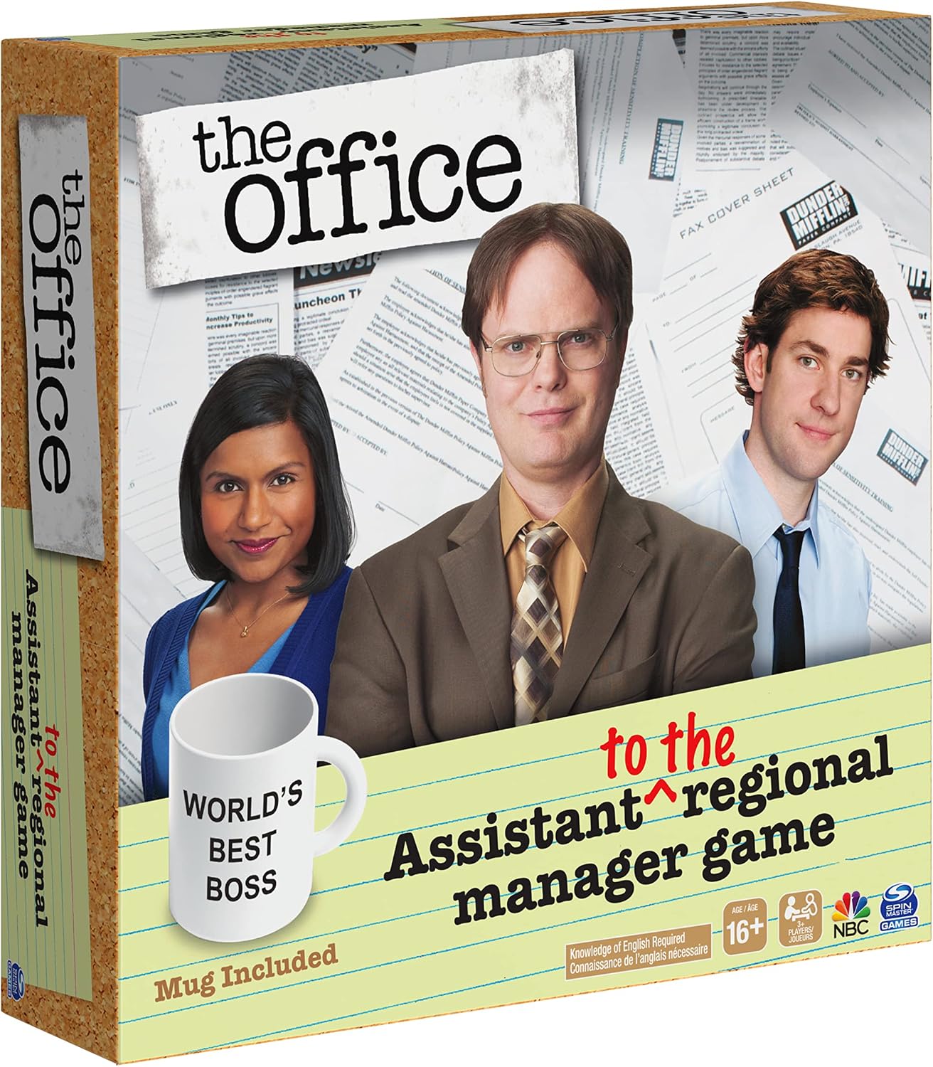 Spin Master Games The Office TV Show, Assistant to The Regional Manager Party Game, for Adults and Teens Ages 16 and up