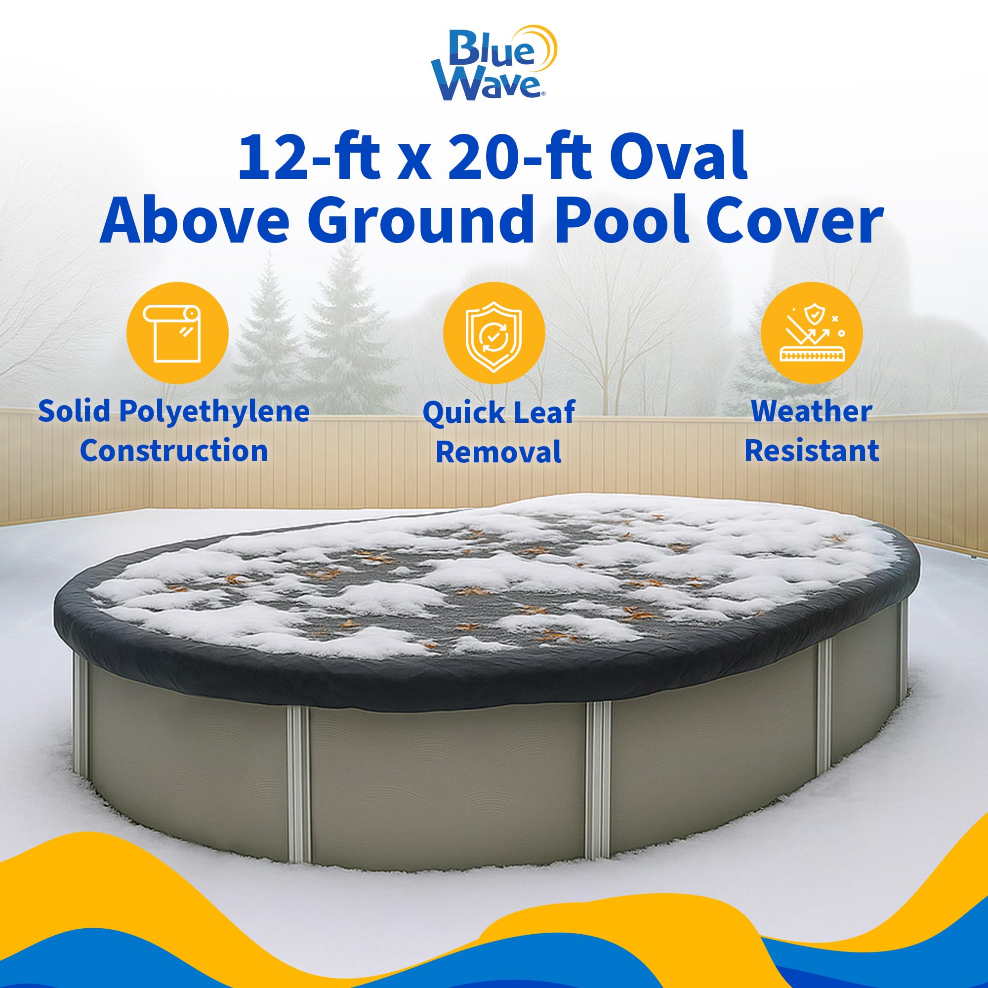 Traditional weather　unioncover 101 34 Amazon.com : Blue Wave Bronze 8-Year 12 ft x 20 ft Oval