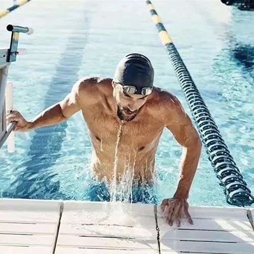 Miniatura 5 de Gafas de natación – Paquete de 2 gafas de natación profesionales, antivaho sin fugas, protección UV, visión amplia, gafas de natación para mujeres,