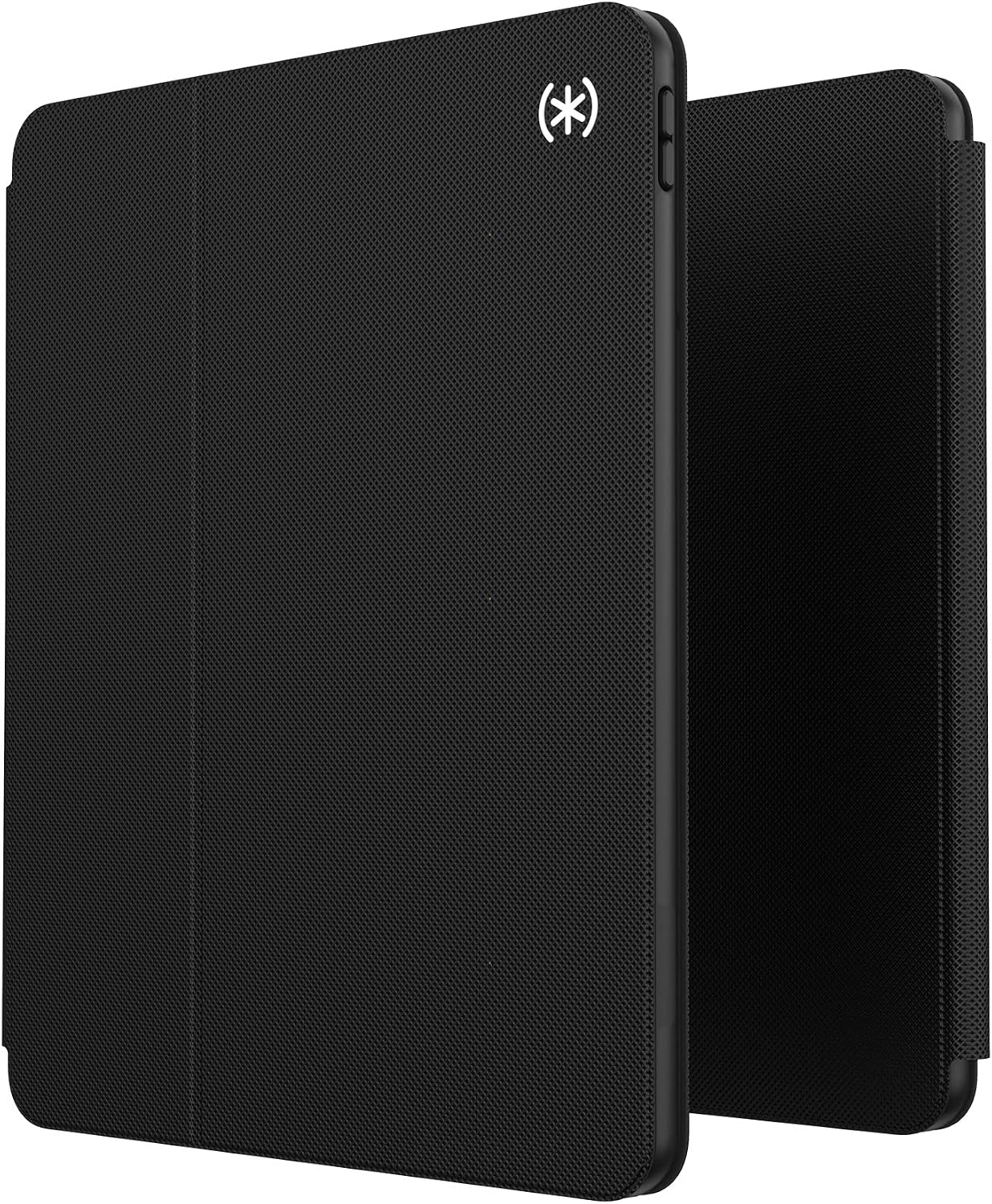 Speck Products Presidio PRO Folio iPad 2021/iPad Pro (2018-2020) 12.9-Inch Case, with Microban Protection, Black/Black