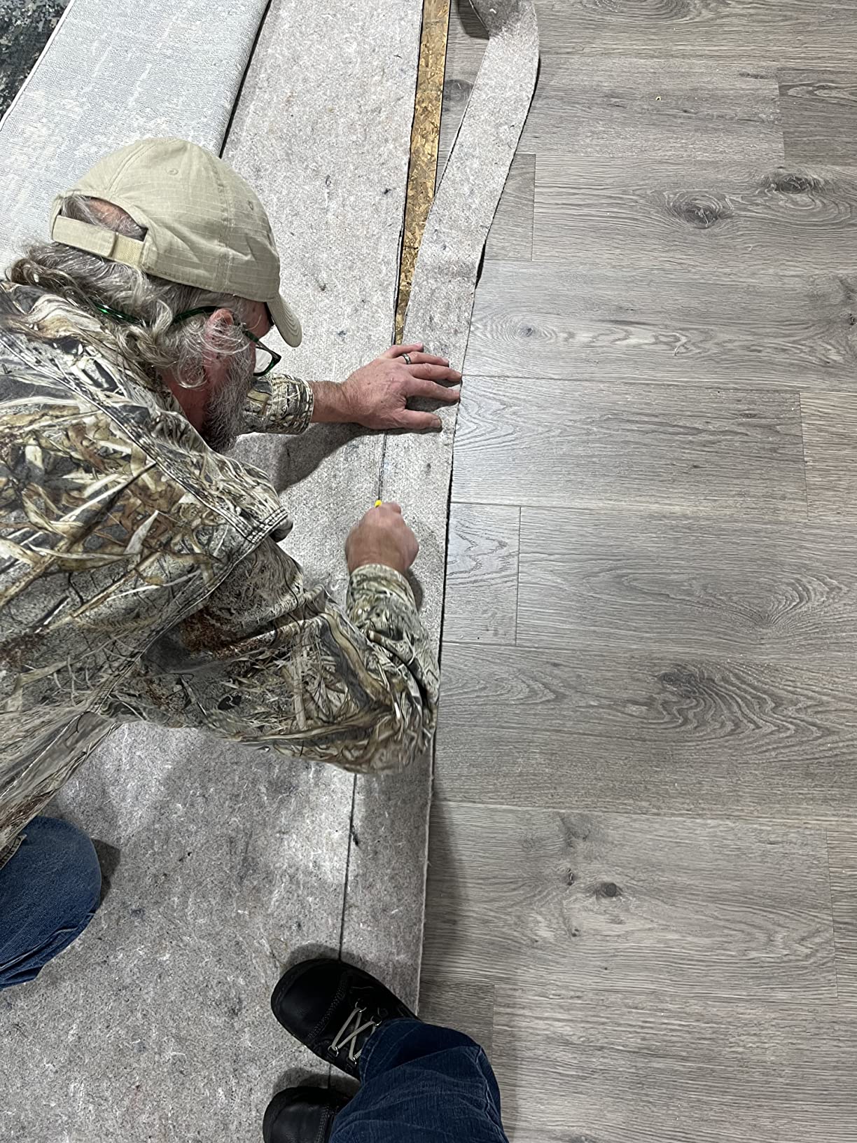 11/mo Finance Mohawk Home 8' x 10' Non Slip Rug Pad Gripper 1/4