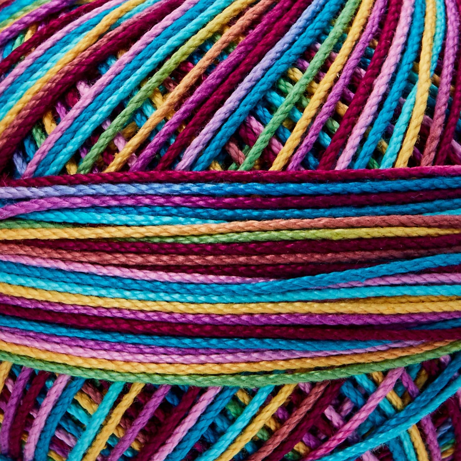 Handy Hands Lizbeth Egyptian Cotton Crochet Thread, Tatting Thread, and Knitting Thread Size 3 (50 Grams 120 Yards) – HH03155, Ocean Sunset