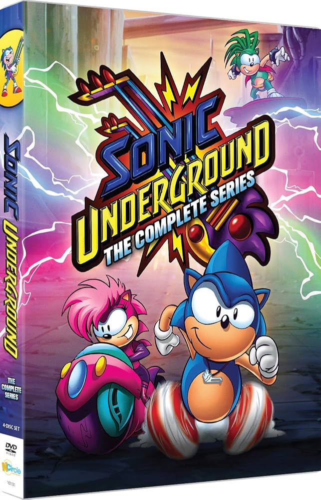 ソニック 90年代 DVD まとめ3本 (北米版) ソニック 90年代 DVD まとめ3本 (北米版) ソニック 90年代 DVD