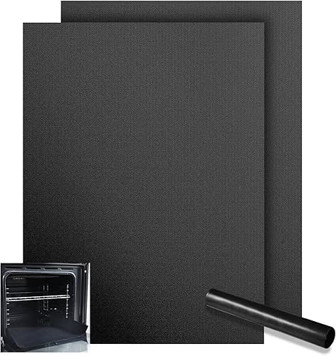 Lot de 2 tapis de barbecue 32 x 50 cm